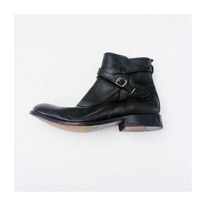 FRYE Men's Jayden Crosstrap Boots Round Toe 87285 SZ10 D